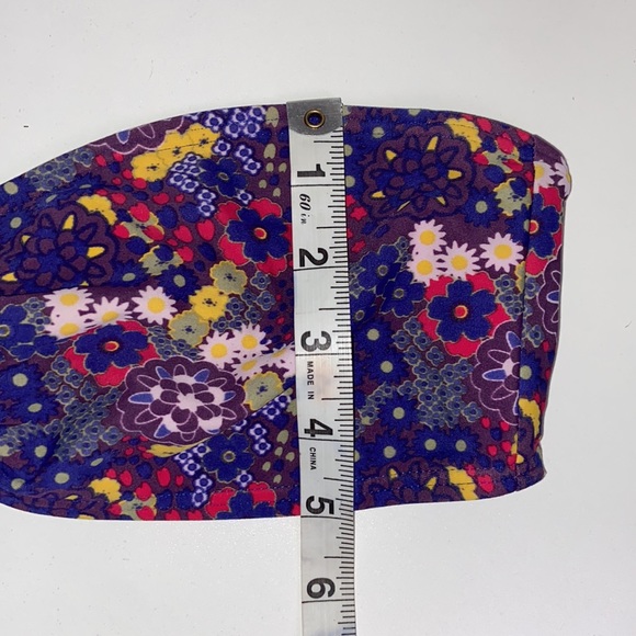 Floral Halter String Bikini Size Medium - Picture 2 of 9